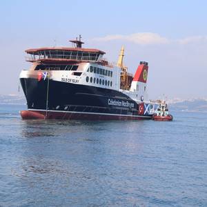 Ferry Destined for Scottish Islands Launched by Cemre