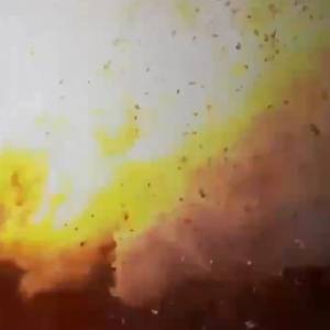 VIDEO: Explosion Rocks Yang Ming Containership YM Mobility in Chinese Port