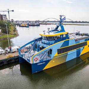 Damen Hands Over Germany’s First All-Electric Ferry