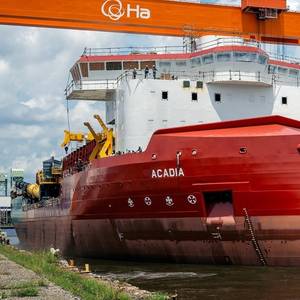 Great Lakes Launches First US Subsea Rock Installation Vessel