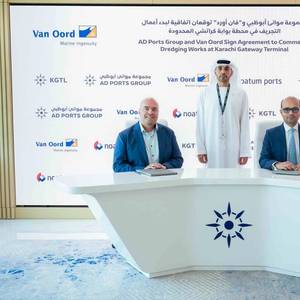 AD Ports Group Signs Dredging Agreement to Expand Karachi Terminals Throughput