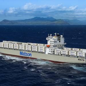 Matson Orders Three LNG-fueled Containerships from Philly Shipyard