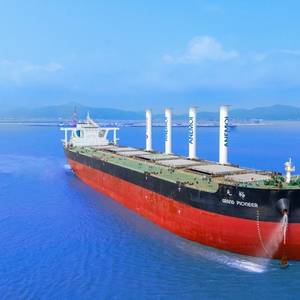U-Ming Installs Anemoi’s Rotor Sails on Grand Pioneer VLOC