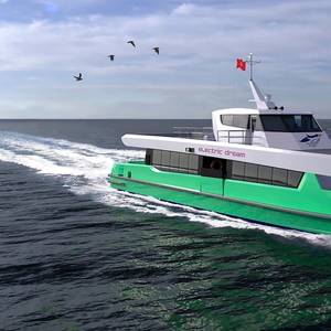 Shell Orders Fully Electric Ferries from Penguin in Singapore