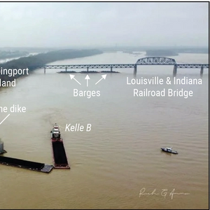 Outdraft Current Contributed to Ohio River Tow Strike