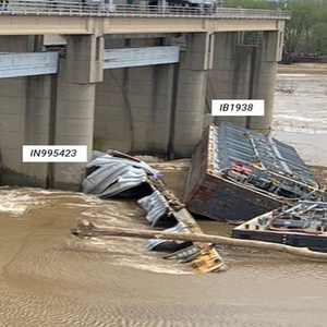 Strong Outdraft Current Caused Ohio River Tow Strike
