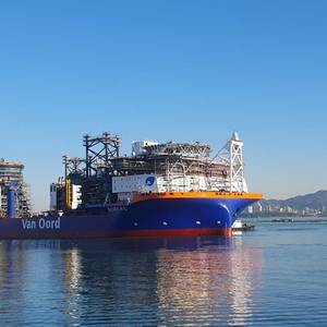 Van Oord Launches Giant Offshore Wind Installation Vessel