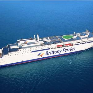 Wärtsilä Bags Service Deal for Brittany Ferries' New LNG-fueled RoPax