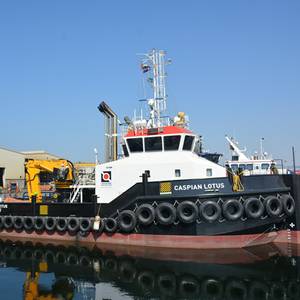 Damen-Built Shoalbuster Joins Caspian Offshore’s Fleet