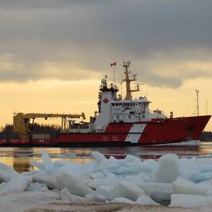 Canadian Coast Guard Begins Great Lakes Icebreaking