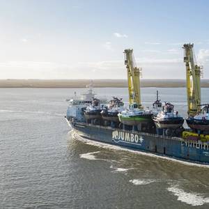 Europe's First Electric Tugboats Arrive in Antwerp