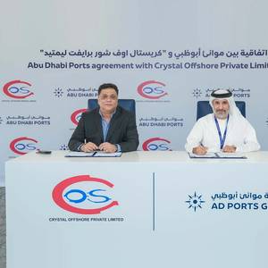 AD Ports and Crystal Offshore Sign Deal to Set Up Offshore Rig and Vessel Repair Base in Abu Dhabi's Khalifa Port
