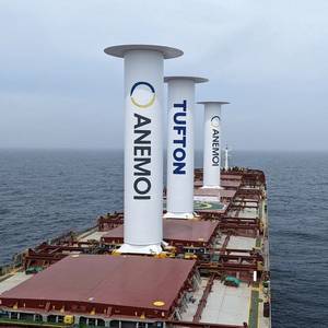 Lloyd’s Register Verifies Performance of Anemoi’s Wind Propulsion System