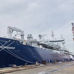 Avenir LNG Takes Delivery of LNG Bunker Supply Vessel