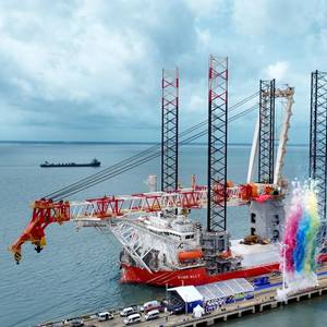Cadeler Welcomes First A-Class Offshore Wind Jack-Up Vessel to its Fleet