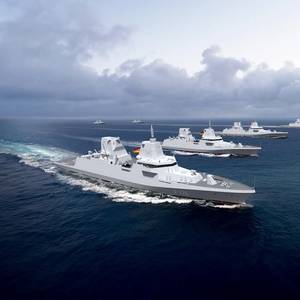 Damen Books Order for Two More F126 Frigates for German Navy