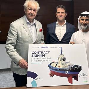 Damen to Deliver First Electric Tug in Middle East