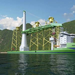 Green Jade Offshore Installation Vessel Launched in Taiwan