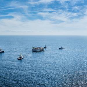 Belgian Energy Island in North Sea Starts Taking Shape (Video)