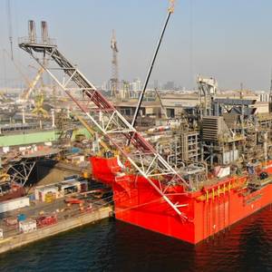 Tango FLNG and Excalibur FSU Set to Begin Journey from Dubai to Eni's Congo LNG Project
