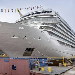 Fincantieri Floats Out Viking Saturn Cruise Ship