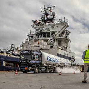 Equinor's Platform Supply Vessel Set to Operate on Gasum’s bio-LNG