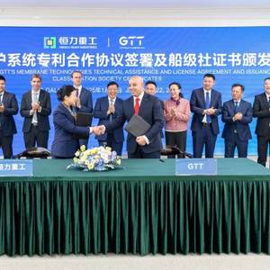 GTT Finds Chinese Partner to Build Its Membrane Containment Systems