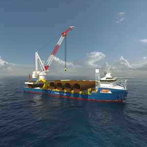 ENSIS: GustoMSC Launches Design for Next-Gen Offshore Wind Foundation Installation Vessel