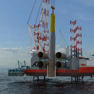 Huisman Set to Equip Cadeler’s OW Jack-Ups with Cranes and Installation Tools