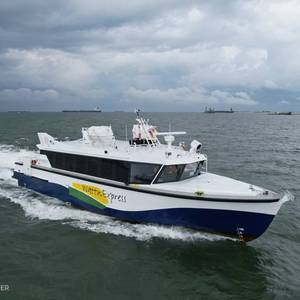 New Incat Crowther-designed Fast Ferries Delivered for Germany’s North Sea Island Residents