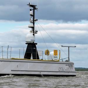 SEA-KIT's USV Equipped with Innovative Connectivity Solution by Inmarsat