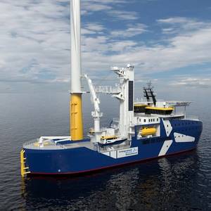 Offshore Wind: First Steel Cut for IWS Fleet's Construction Service Operation Vessel
