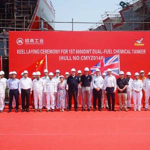 Construction of James Fisher’s New Chemical Tanker Fleet Starts in China