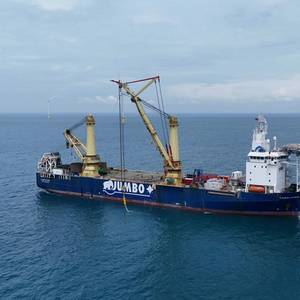Jumbo Offshore Completes Monopile Removal Job in Taiwan