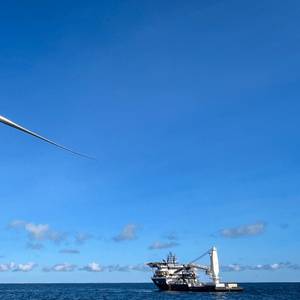 First Offshore Wind Turbine Stands Tall at US Revolution Wind Project