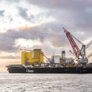 Lankhorst Supplies High-Capacity Slings for Allseas’ Jacket Lifting System
