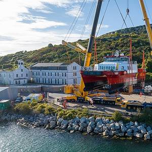 Mainprize Offshore's Wind Farm Service Vessel Hits the Water