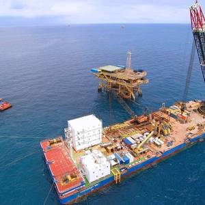 Marine Masters Secures Wellhead Platforms Installation Job Off India