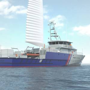 Next-Gen French OPV with Wind-Assisted Propulsion Starts Taking Shape