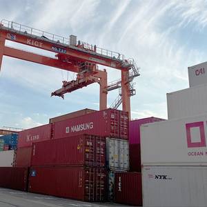 Kobe-Osaka Port Launches Demo of Hydrogen-Powered Crane