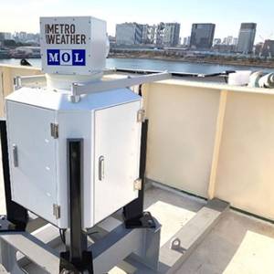 MOL Installs Wind Measurement Device on RoRo Vessel in Fuel Savings Trial