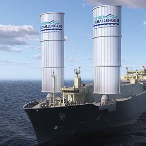 MOL and Chevron to Install Wind-Assisted Propulsion System on LNG Carrier