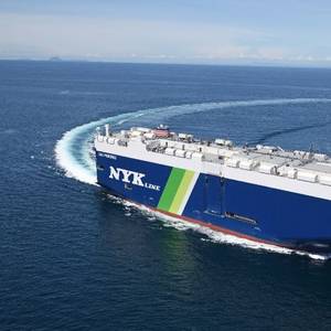 Japan's NYK Takes Delivery of Seventh LNG-fueled PCTC