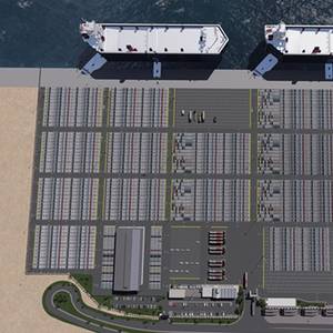 Egypt's First Finished-Vehicle Logistics Terminal Opens for Business