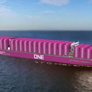 ONE Orders 12 Methanol Dual-Fuel Containerships