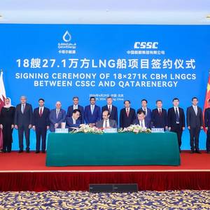 QatarEnergy Places $6B Order for 18 LNG Vessels to China’s CSSC