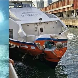 No Injuries Reported as Ferry and Tanker Collide Off Singapore