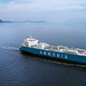SHI's Ammonia Fuel Cell Powered VLAC Gets Lloyd’s Register’s Blessing