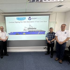 Strategic Marine’s Fast Crew Boats Enter Bruneian Market