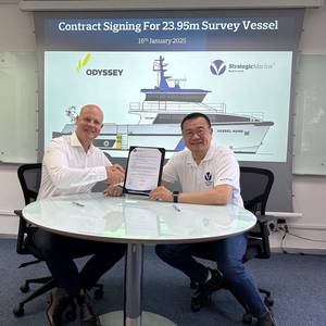 Strategic Marine to Build Survey Vessel for Odyssey Group